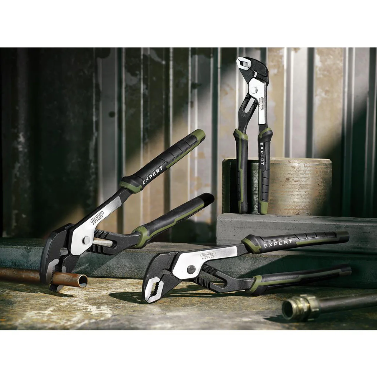 DRAPER 3PC WATER PUMP PLIERS SET - Image 3