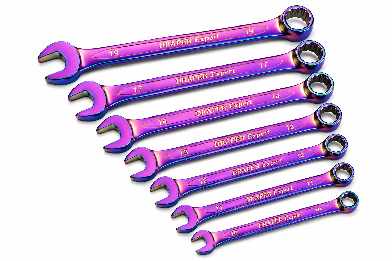 DRAPER 7PC RAINBOW SPANNER SET - Image 3