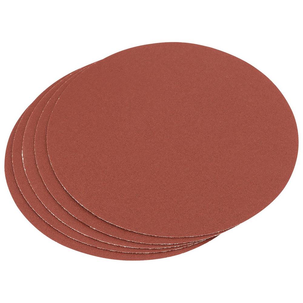 DRAPER ALUMINIUM OXIDE SANDING DISCS 150MM 60 GRIT 5PK
