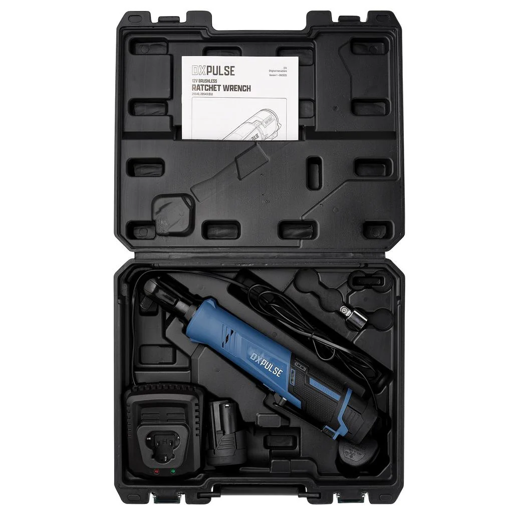 DRAPER DX 12V RATCHET WRENCH KIT UK - Image 2