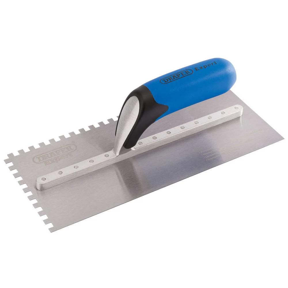 DRAPER EXPERT SOFT GRIP ADHESIVE SPREADING TROWEL, 280MM