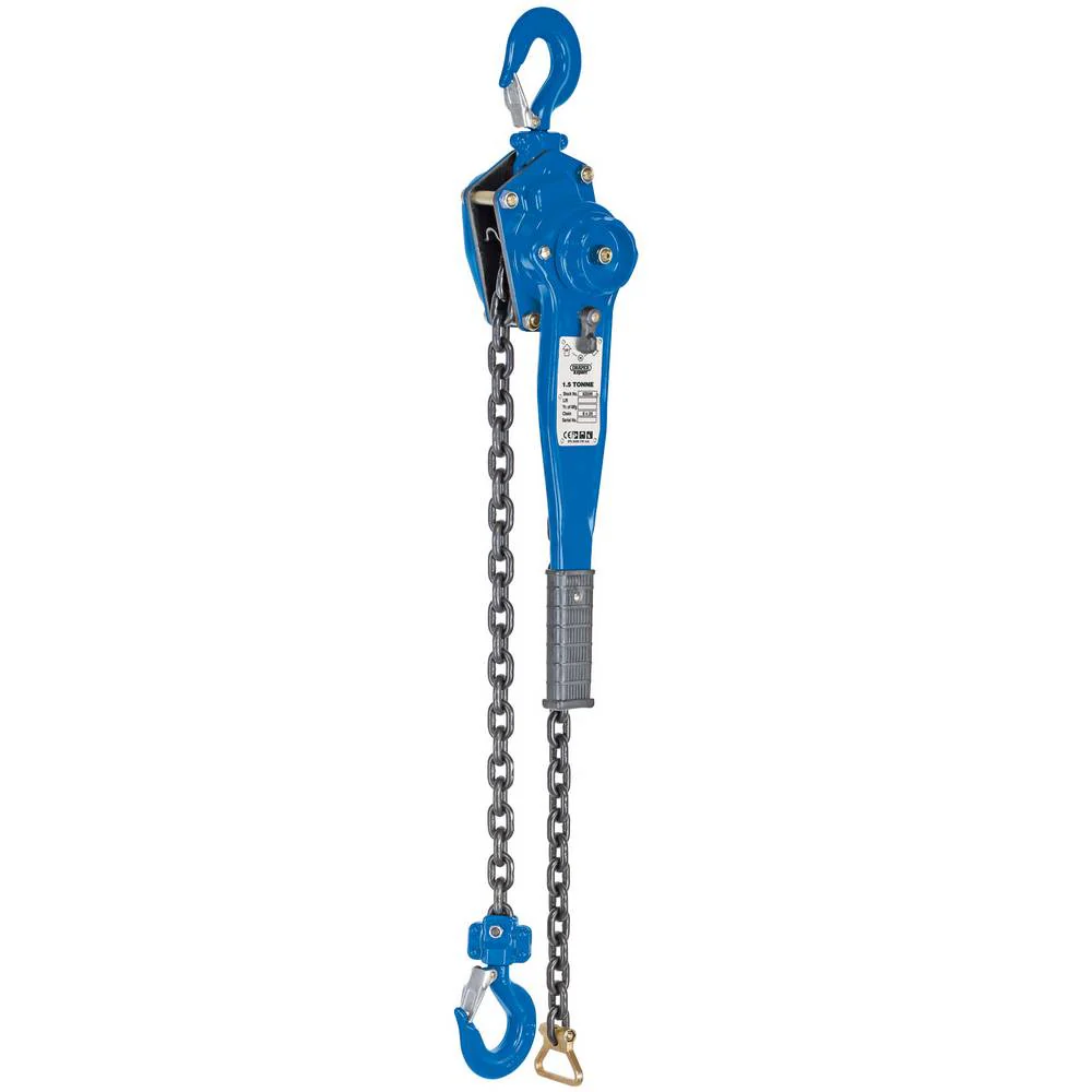 DRAPER LEVER HOIST 1.5 TONNE