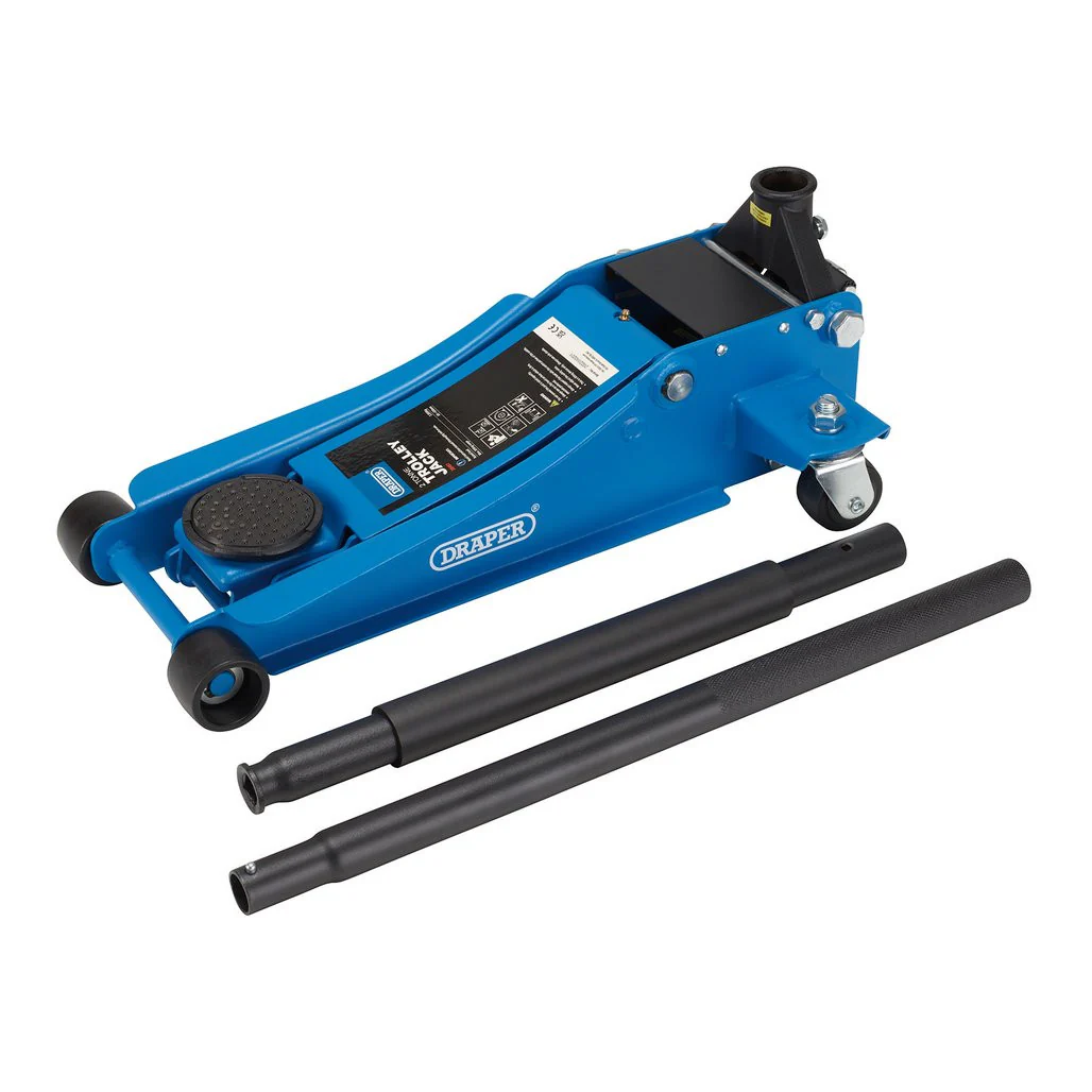 DRAPER LOW PROFILE TROLLEY JACK, 2 TONNE - Image 2