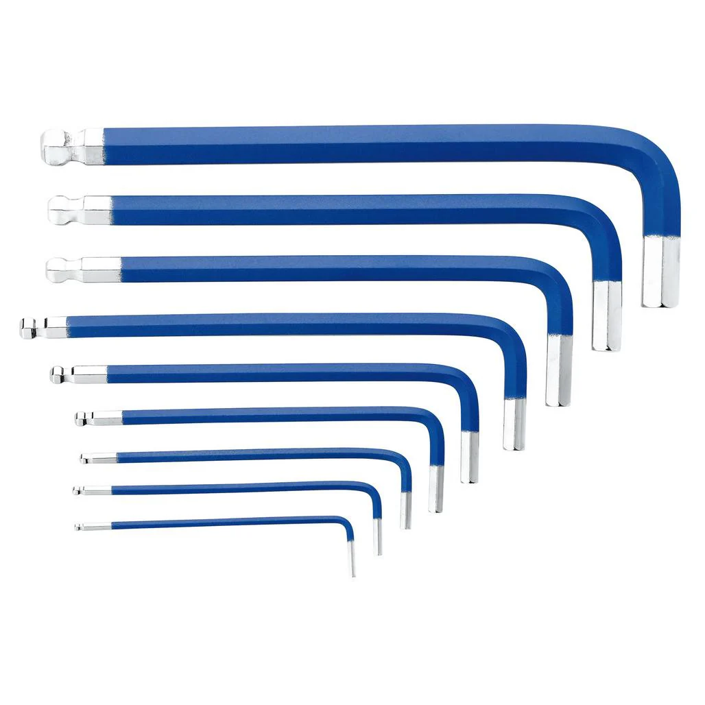 DRAPER METRIC JUMBO BALL END HEX KEY SET (13 PIECE) - Image 2