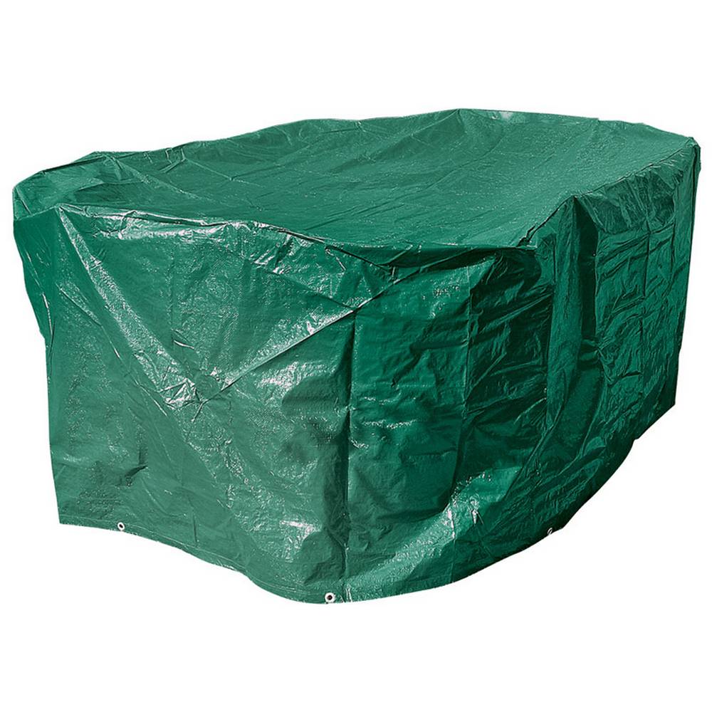 DRAPER OVAL PATIO SET COVER, 2300 X 1650 X 900MM