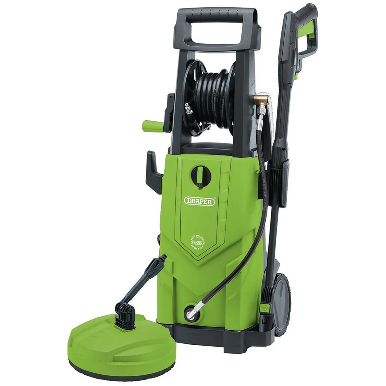 DRAPER PRESSURE WASHER 2200W 165BAR GREEN