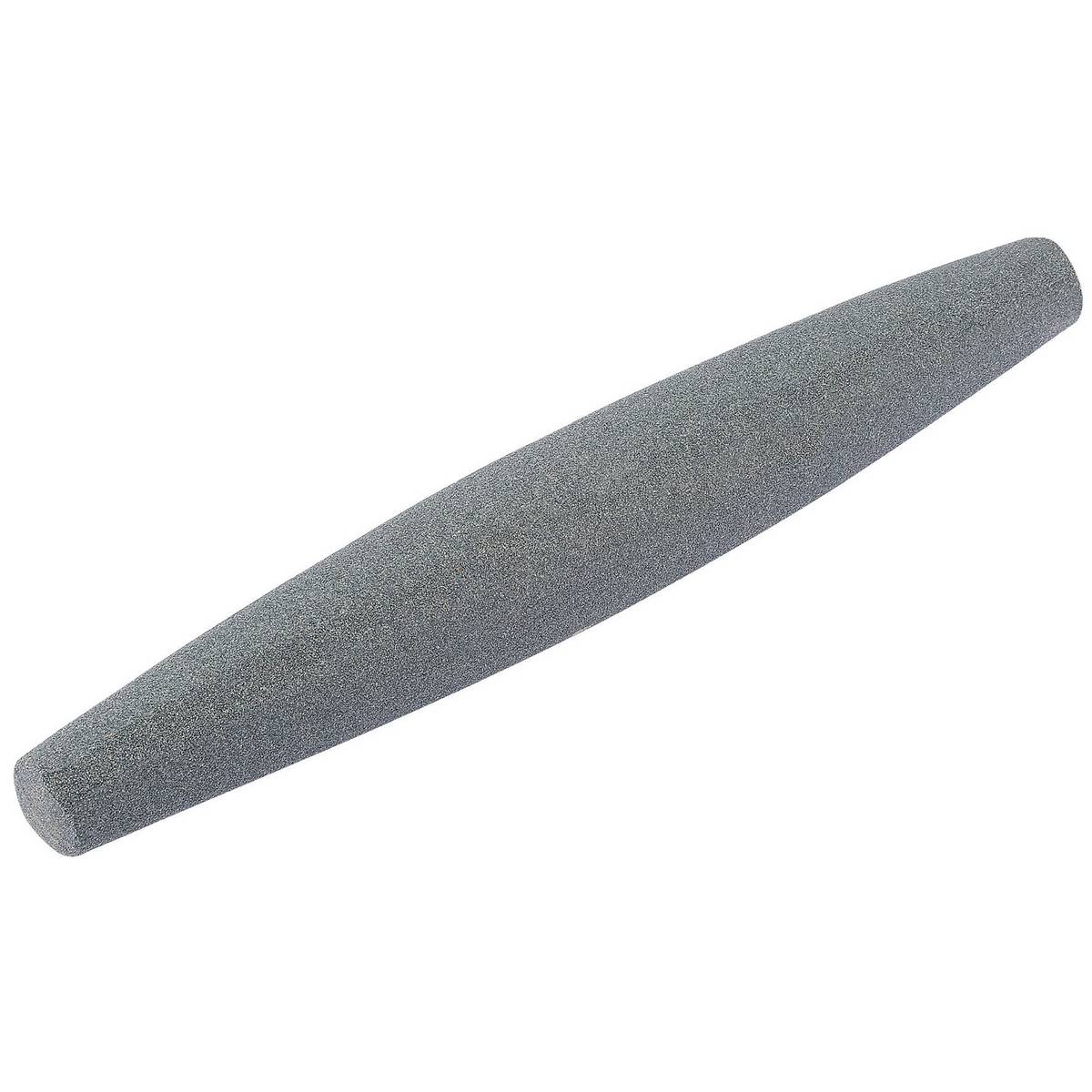 DRAPER ROUND TAPERED ALUMINIUM OXIDE SCYTHE STONE, 300MM
