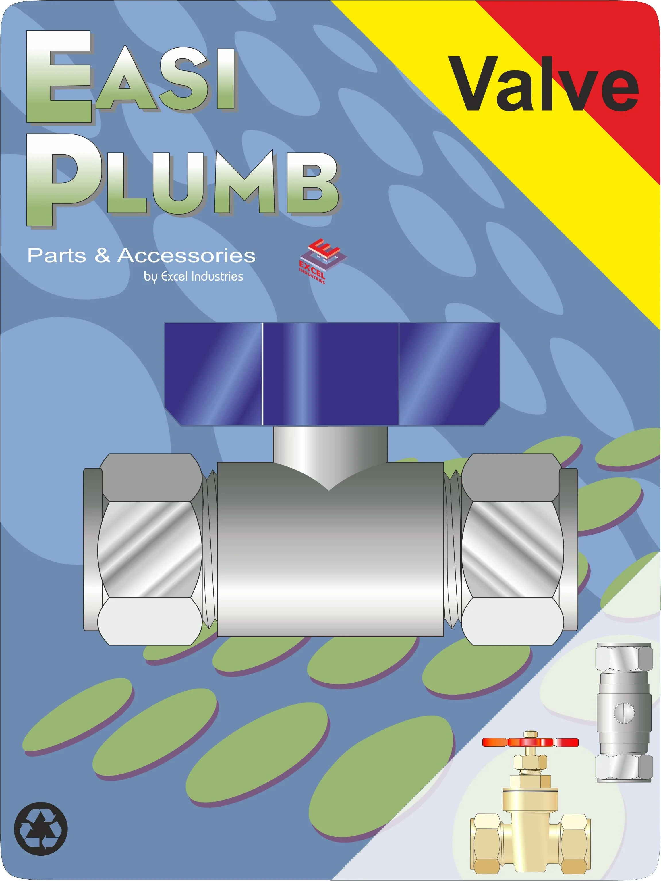 Easy Plumb 1/2"CxC Isolation Valve (Lever Operated)
