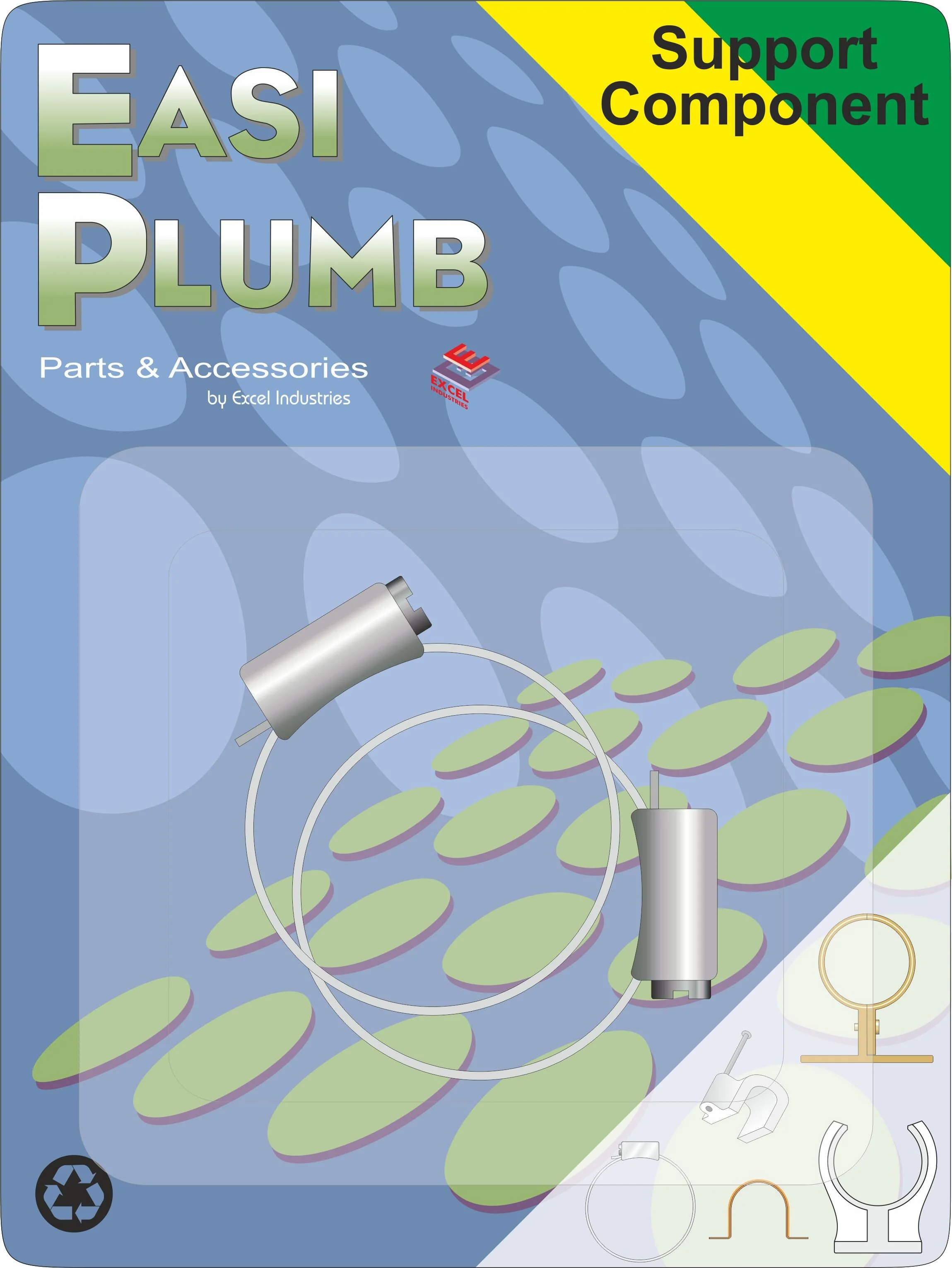 Easy Plumb 22-32mm Hose Clips 2 pk