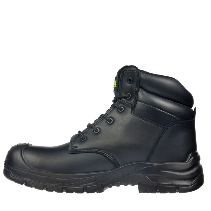 EDMONTON LEATHER SAFETY BOOT S7L BLACK - Image 4