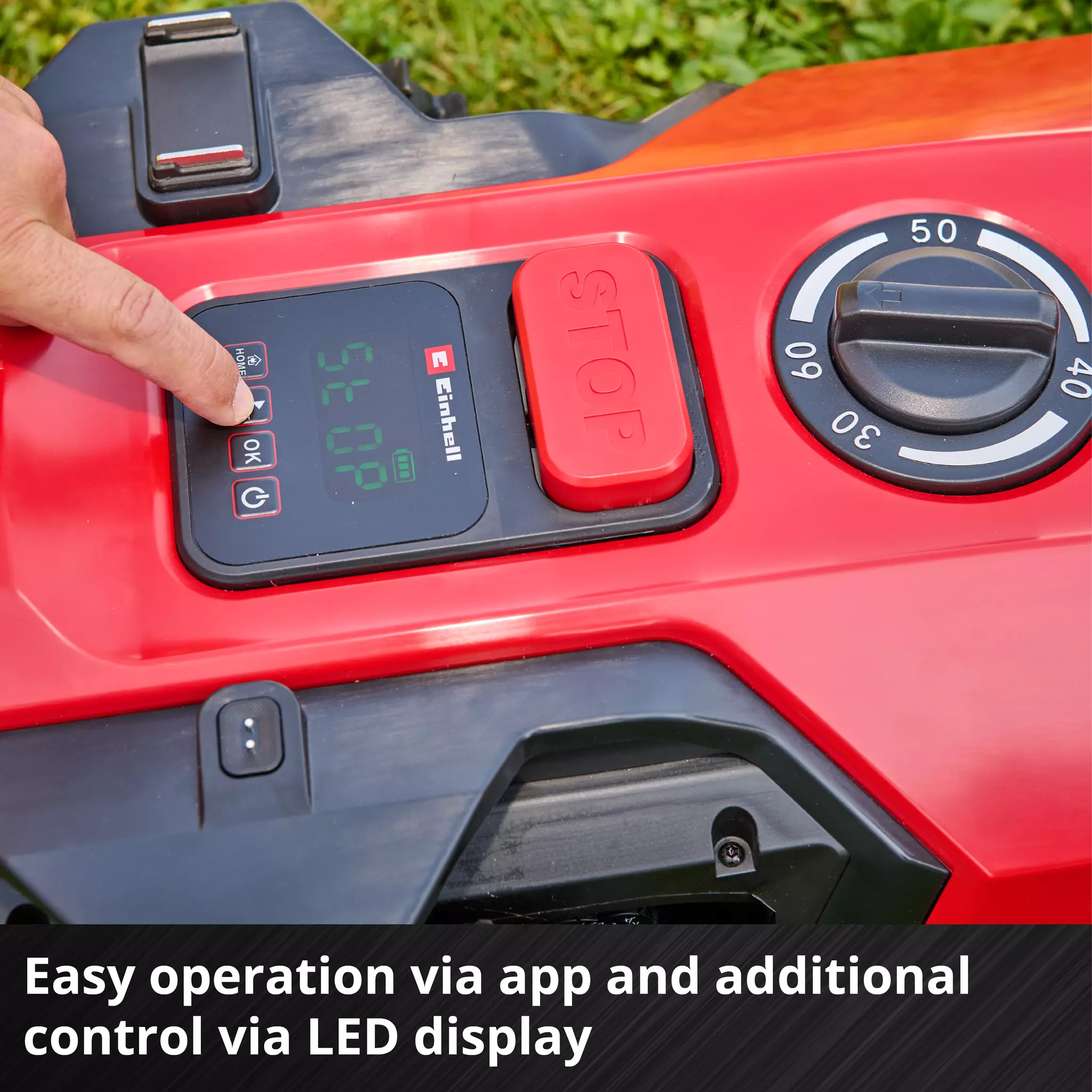 EINHELL 18V 2.5AH LI-ION POWER X-CHANGE BRUSHLESS CORDLESS 18CM FREELEXO 500 ROBOTIC LAWN MOWER - Image 5