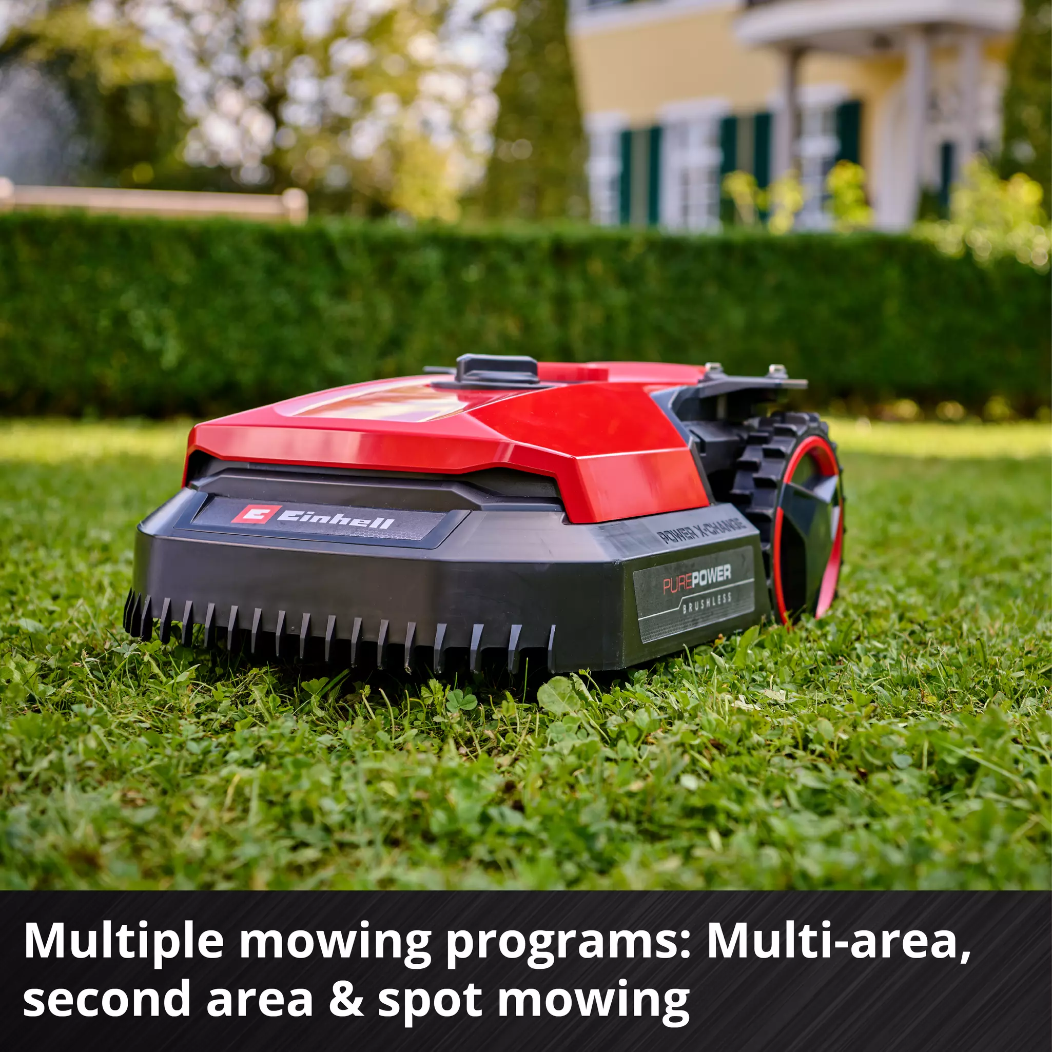EINHELL 18V 2.5AH LI-ION POWER X-CHANGE BRUSHLESS CORDLESS 18CM FREELEXO 500 ROBOTIC LAWN MOWER - Image 6
