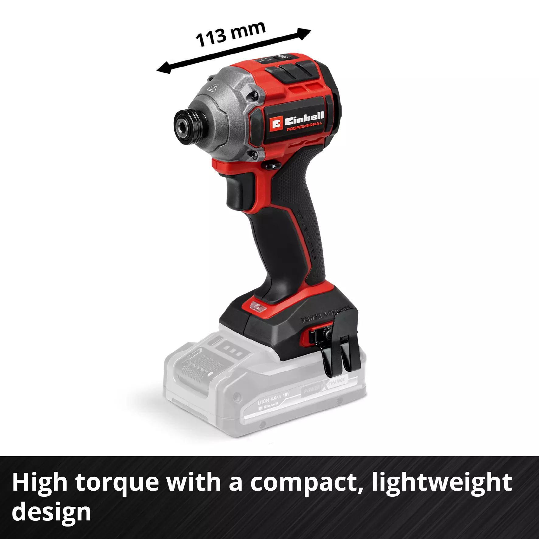 EINHELL CORDLESS IMPACT DRIVER 18/250-C Li BL - Solo - Image 5
