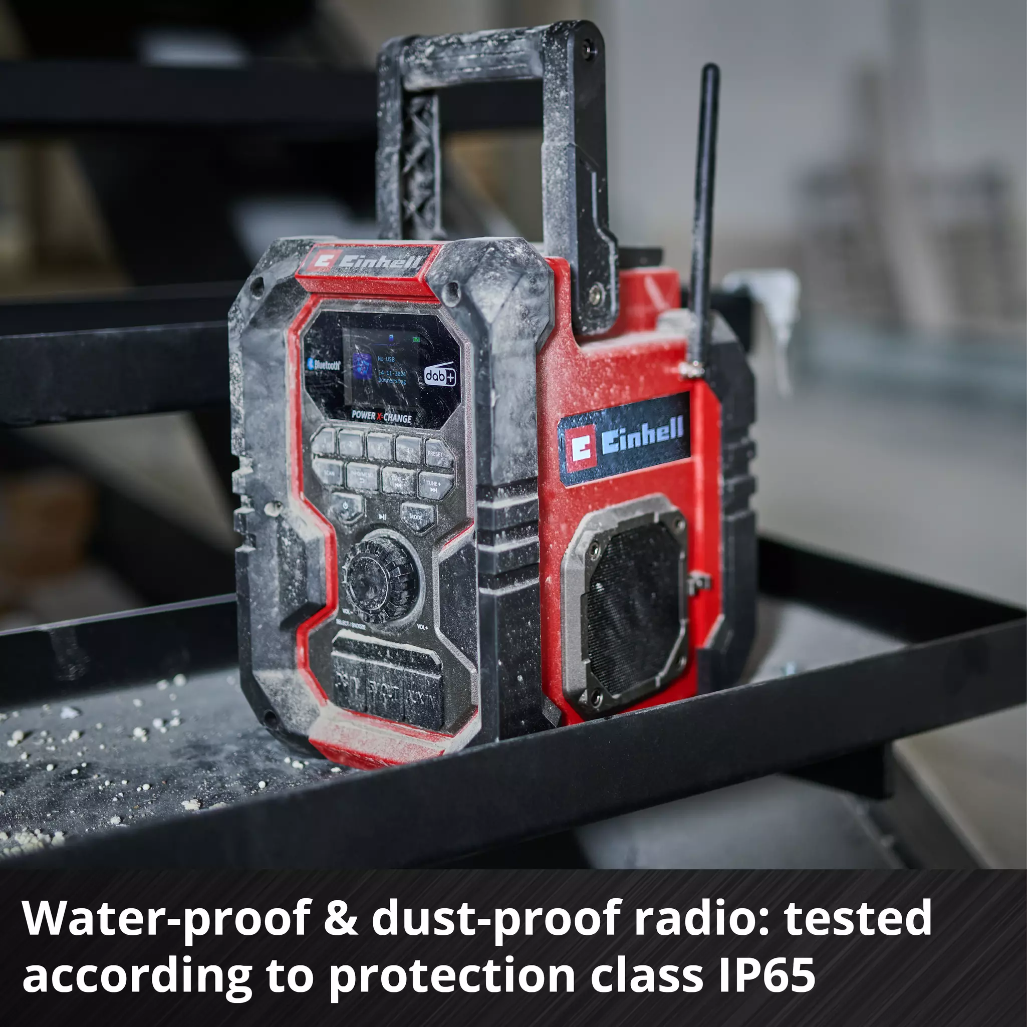 EINHELL CORDLESS RADIO TE-CR 18 LI DAB+/FM/BT - SOLO - Image 2
