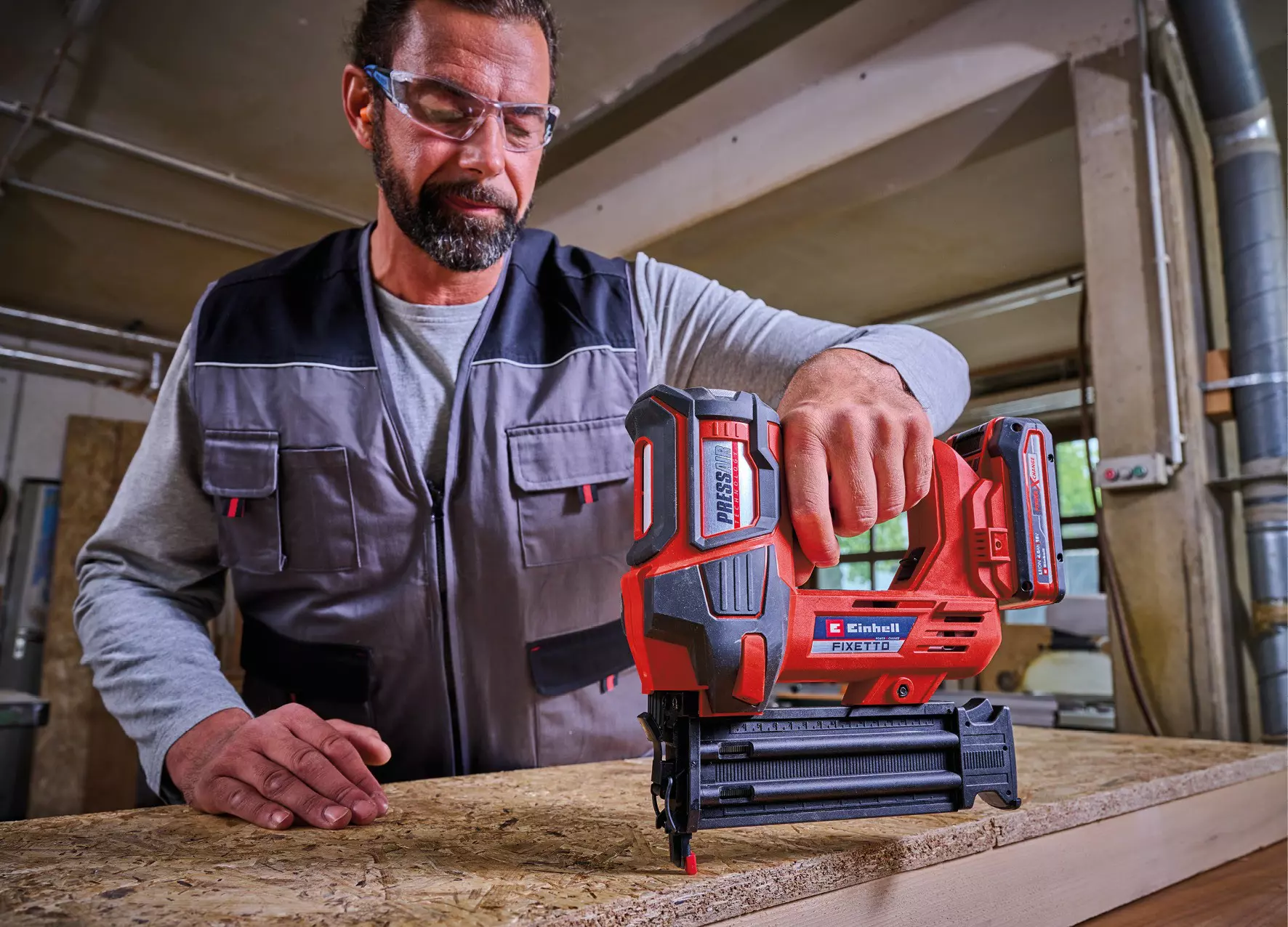 EINHELL PXC FIXETTO 18V BRUSHLESS 18/50 N 50MM 18 GA NAILER - BARE - Image 2