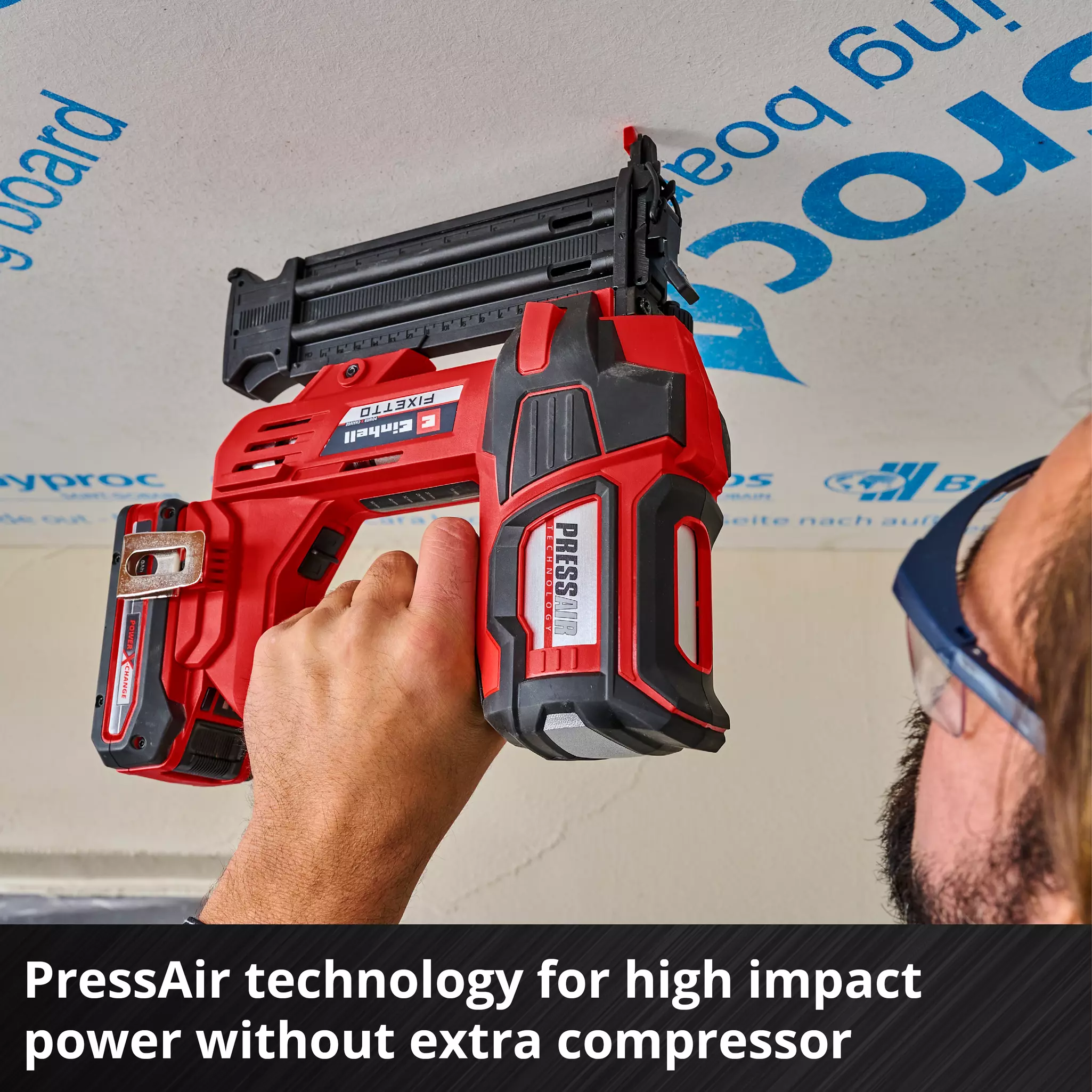 EINHELL PXC FIXETTO 18V BRUSHLESS 18/50 N 50MM 18 GA NAILER - BARE - Image 3