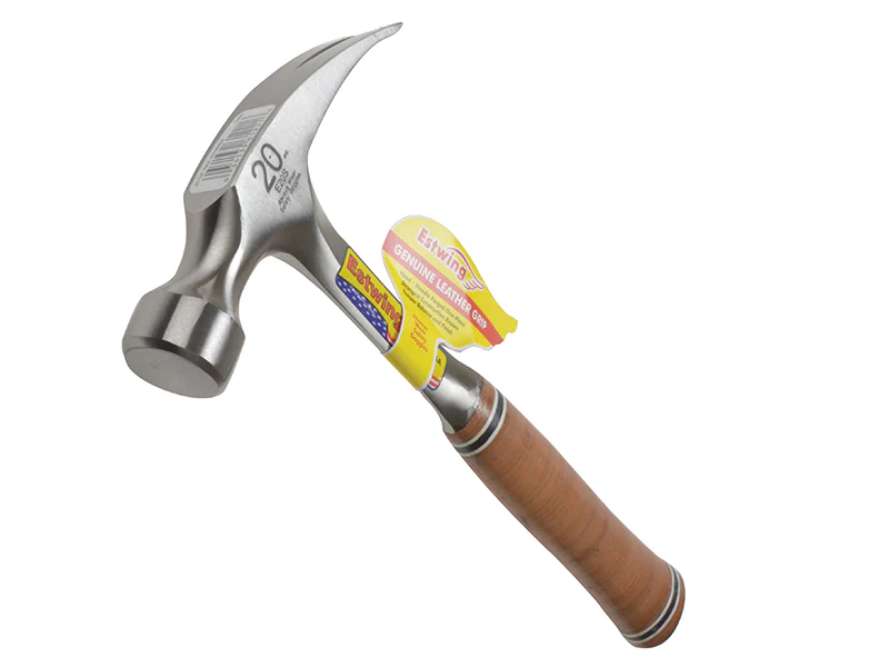 Estwing E20S Straight Claw Hammer - Leather – Watson Hire
