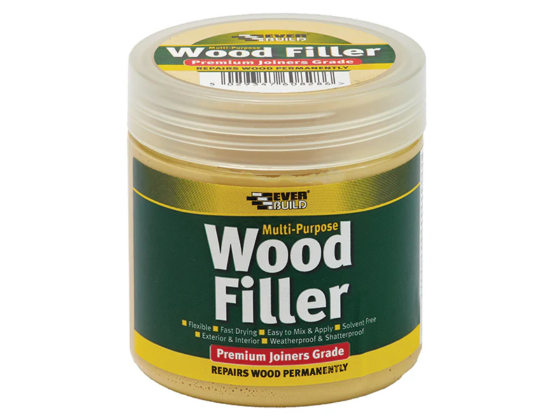 Everbuild Sika Multipurpose Premium Joiners Grade Wood Filler Pine 250ml