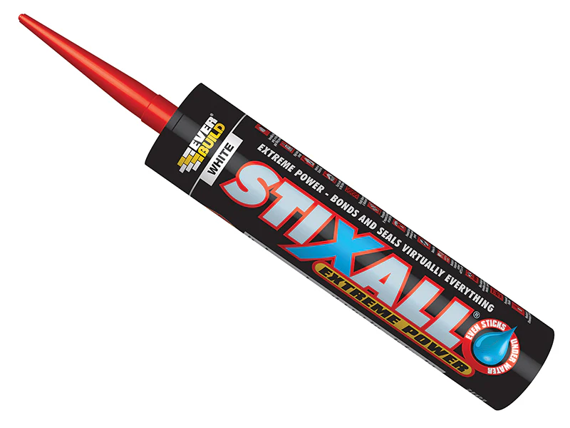 Everbuild Sika Stixall Extreme Power Cartridge White 290ml