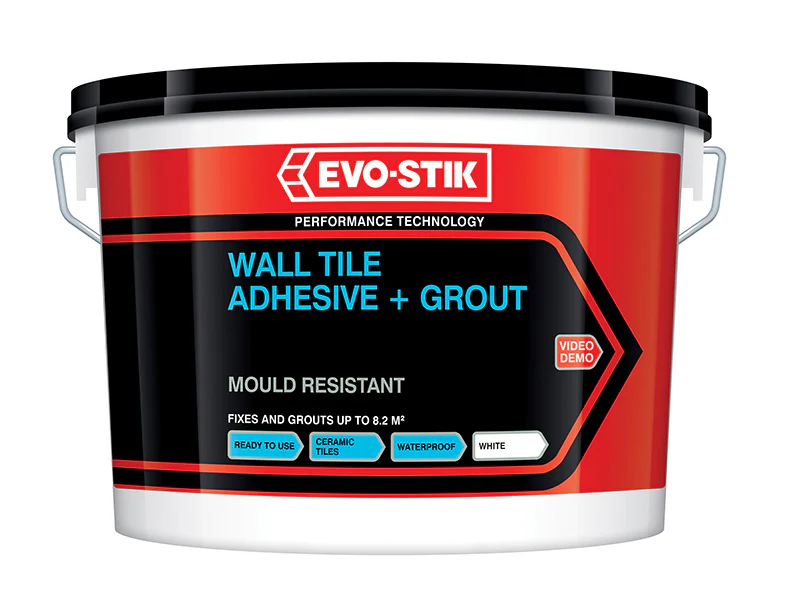 EVO-STIK Mould Resistant Wall Tile Adhesive & Grout 5 litre - Image 2