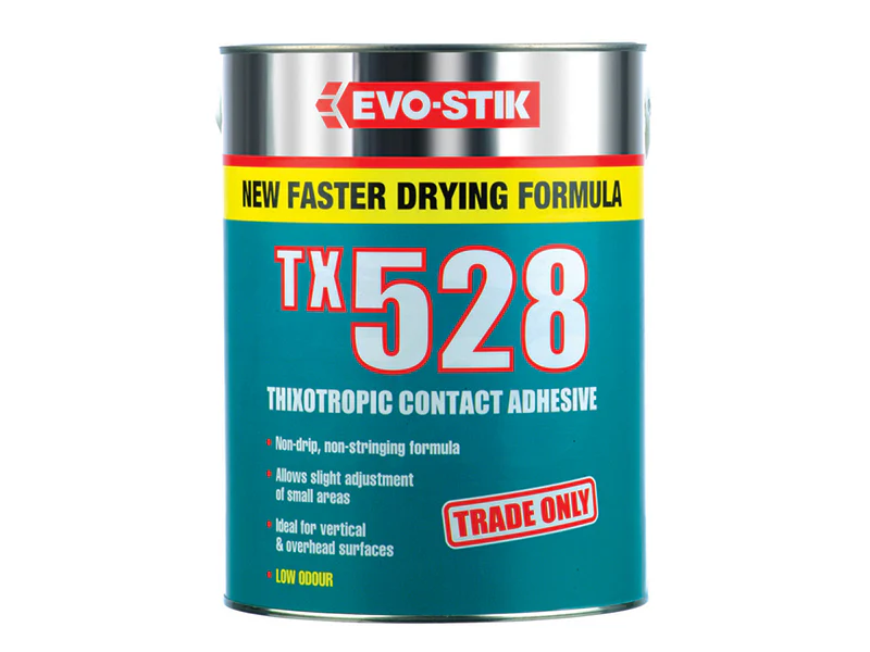 EVO-STIK TX528 Thixotropic Contact Adhesive 5 Litre - Image 2