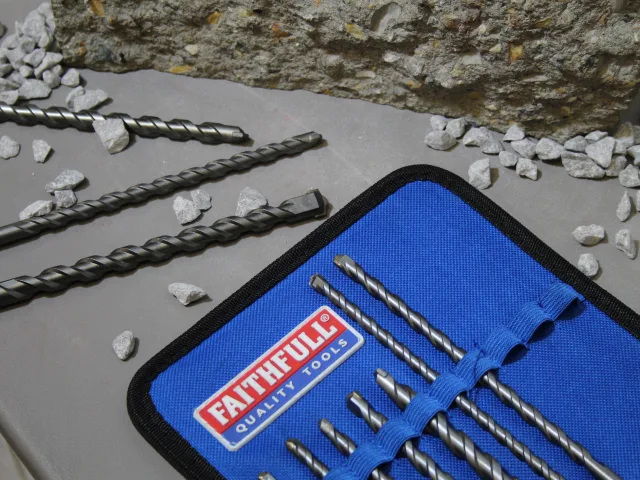FAITHFULL 10 PIECE SDS DRILL BIT SET - Image 2