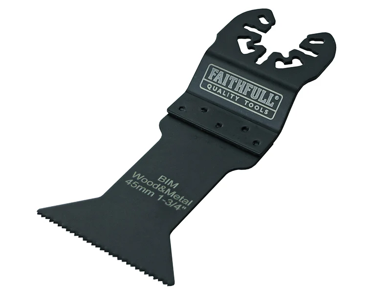 Faithfull Bi-Metal Flush Cut Wood/Metal Blade 44mm - Image 2