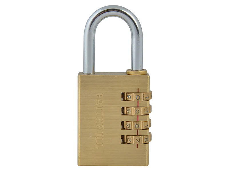 Faithfull Brass Combination Padlock 38mm - Image 2