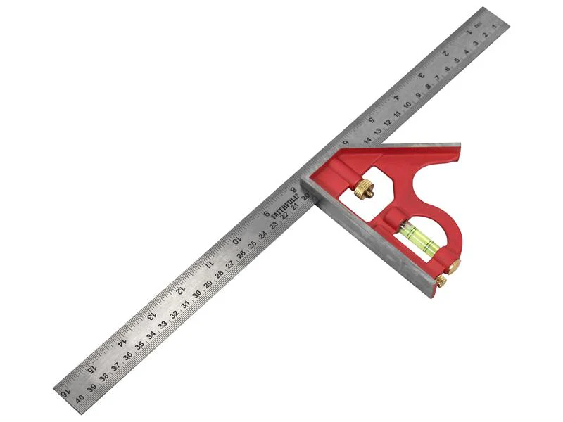 Faithfull Combination Square 400mm (16in) - Image 2