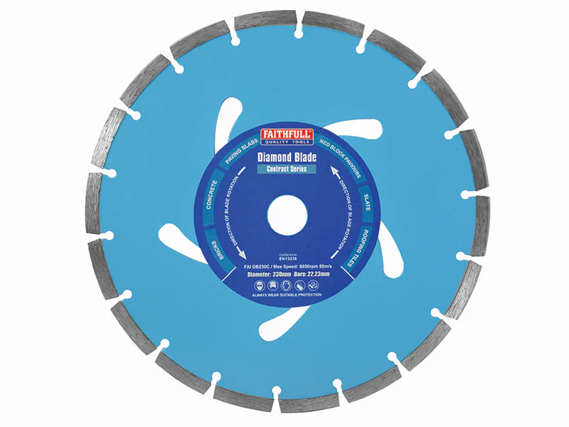 Faithfull Contract Diamond Blade 230 x 22.2mm