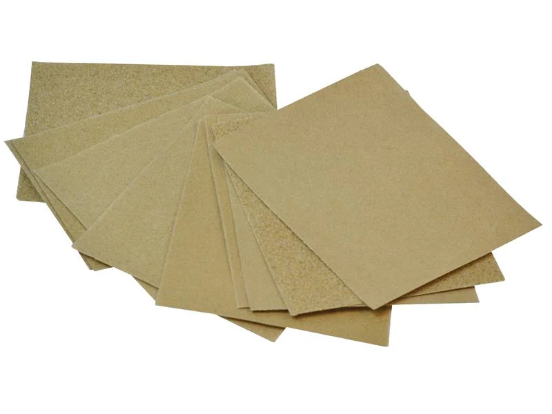 Faithfull Cork Block Glasspaper Sanding Sheets Assorted (Pack 10) - Image 2