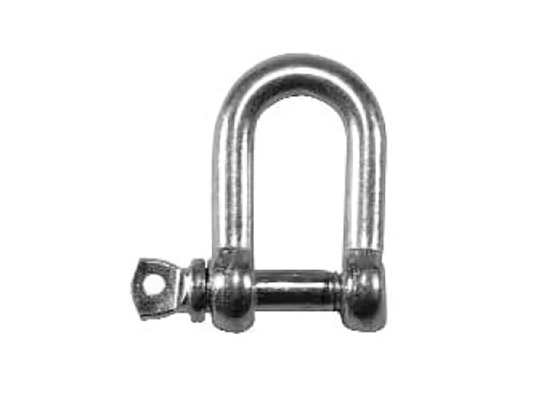 Faithfull D-Shackle Zinc Plated 6mm (Pack 4) - Image 2