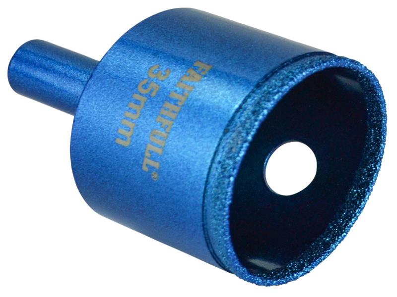 Faithfull Diamond Ceramic Mini Holesaw 35mm - Image 2