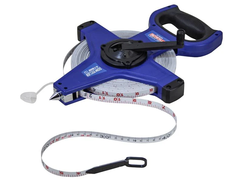 Faithfull Fast Rewind Open Long Tape 50m/165ft (Width 13mm) - Image 2