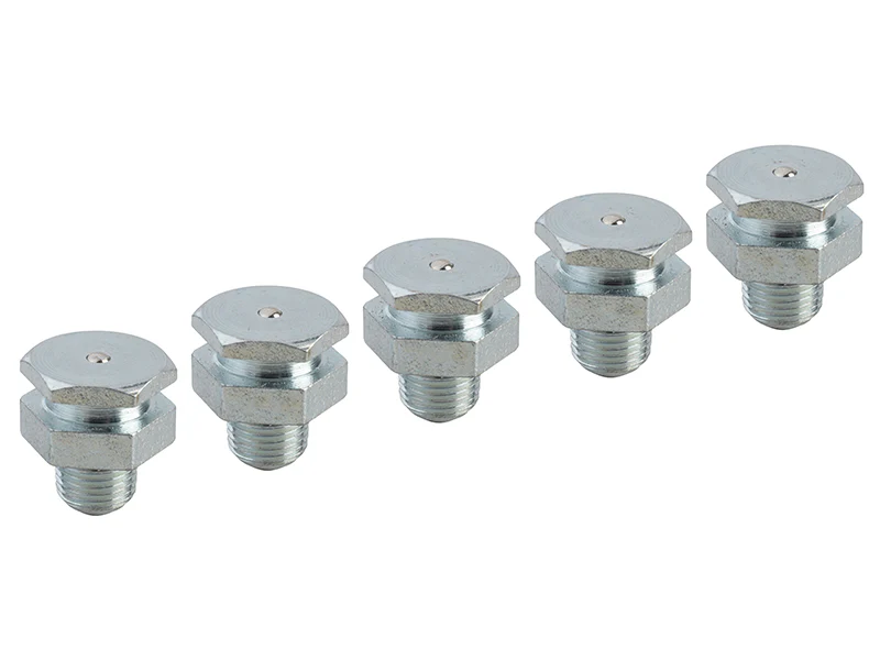 Faithfull Grease Nipple Button 1/8in BSP (Pack 5)
