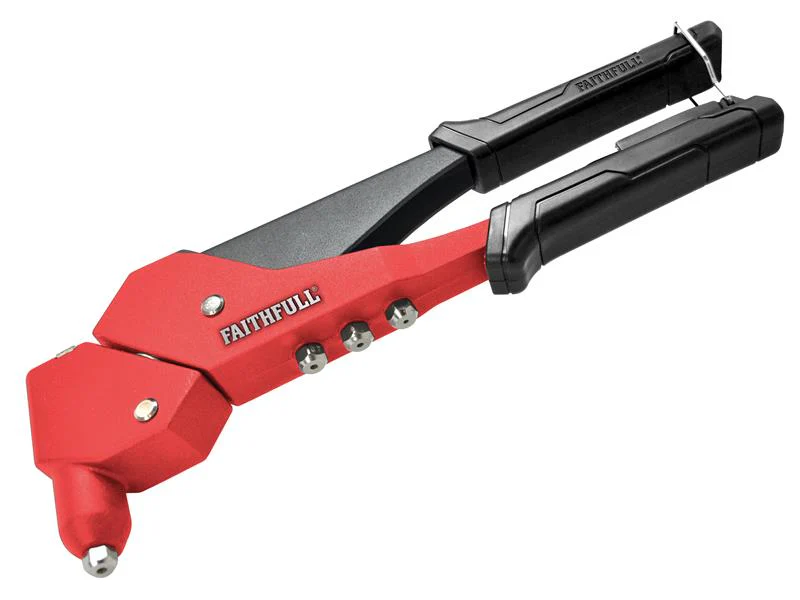 Faithfull Heavy-Duty 360° Rotating Head Riveter - Image 2