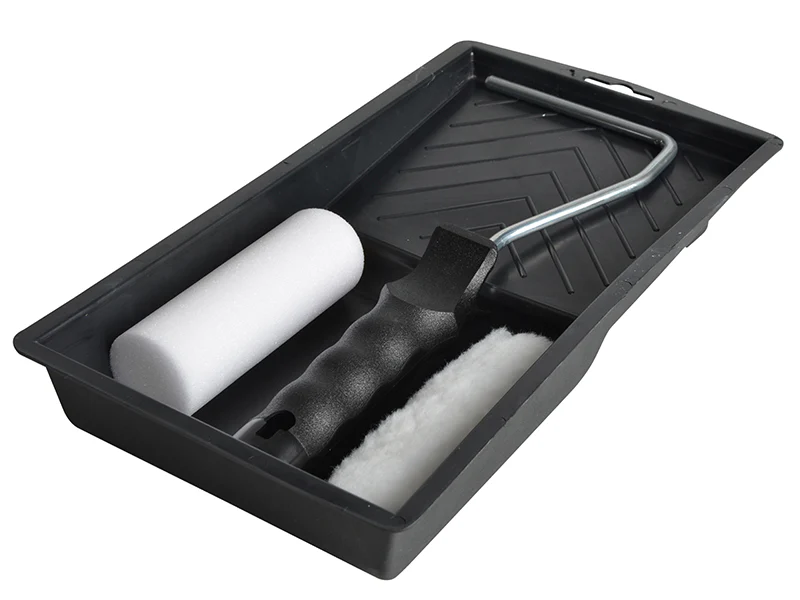 Faithfull Mini Roller Frame Tray & 2 Refills - Image 2