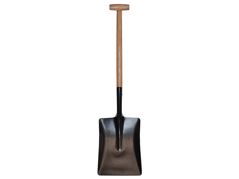 Faithfull Open Socket Square Shovel No.4 T-Handle