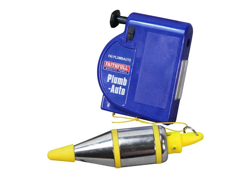 Faithfull Plumb-Auto Automatic Plumb Line 400g (14oz)