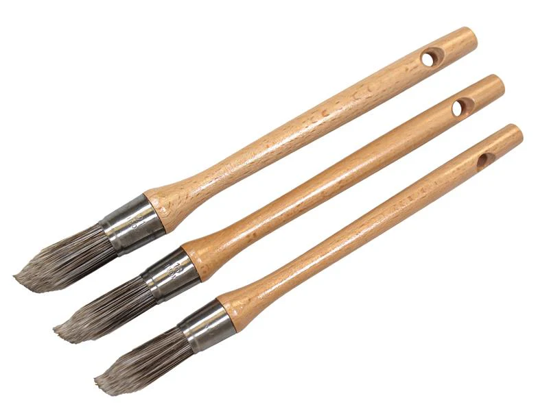 Faithfull Pointed Brush Set, 3 Piece - Image 2