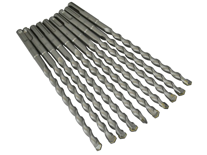 Faithfull SDS Plus Drill Bit 10mm OL: 210mm WL: 150mm Bulk 10 - Image 2