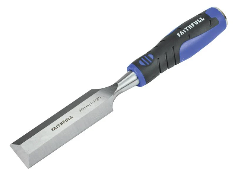 Faithfull Soft Grip Bevel Edge Chisel 38mm (1.1/2in) - Image 2