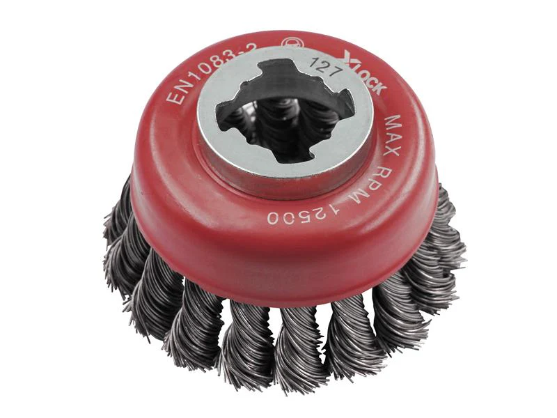 Faithfull X-LOCK Wire Cup Brush Twist Knot – Watson Hire