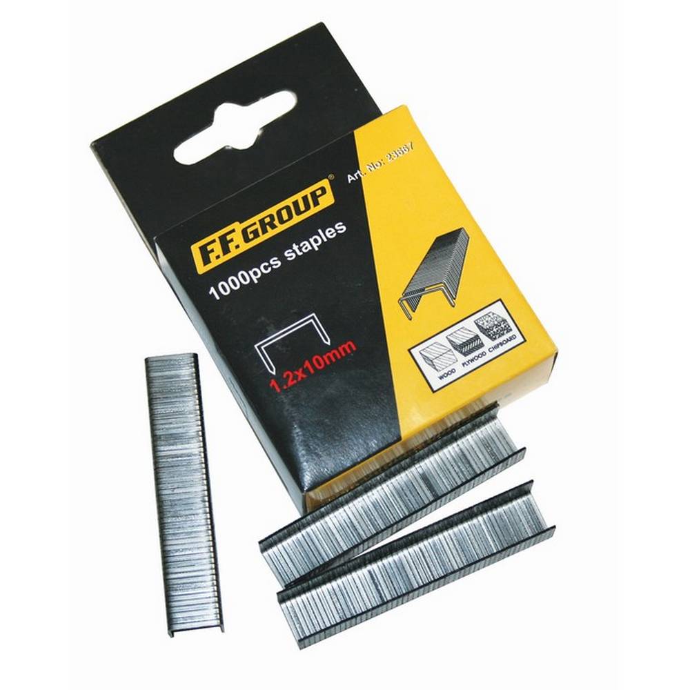 FF GROUP SPARE STAPLES, T50/10 -1000PCS