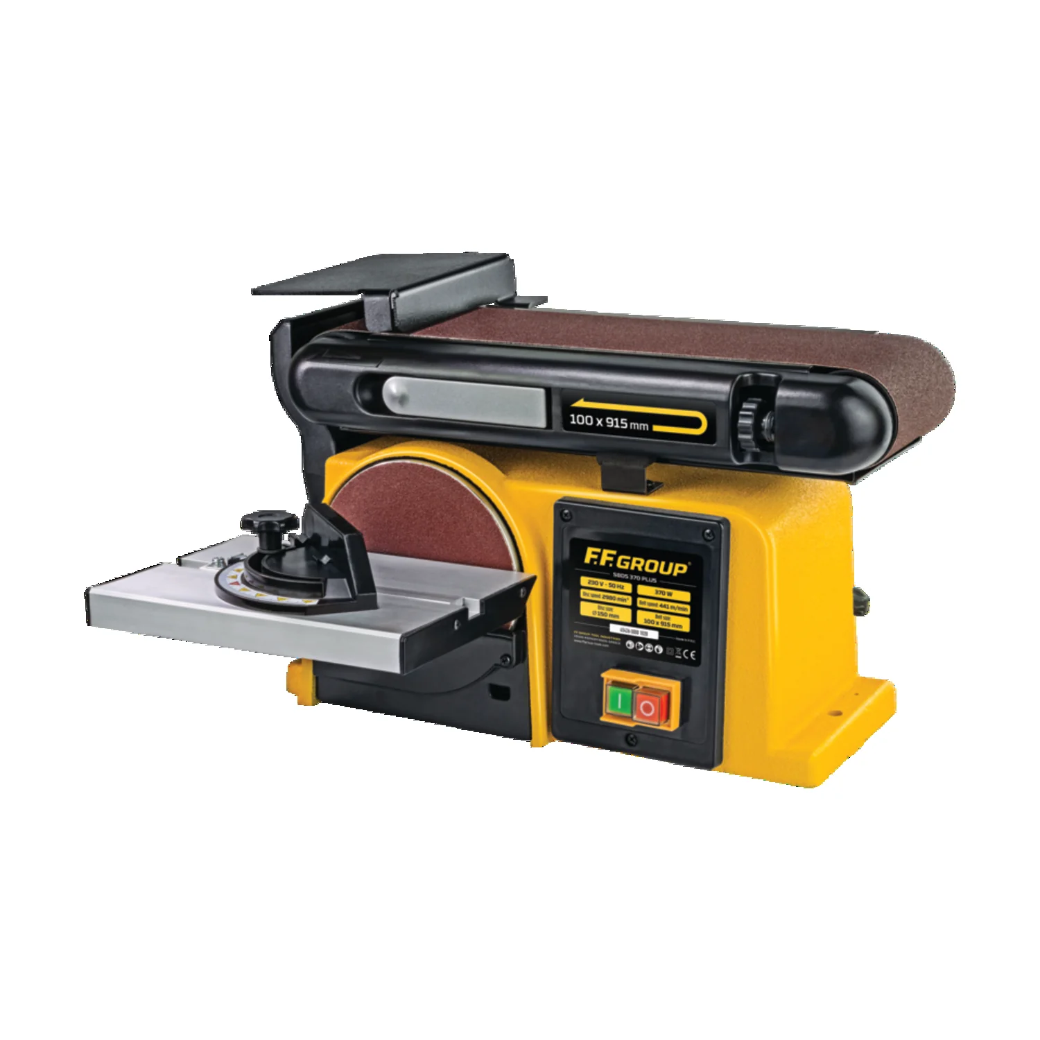 FF GROUP STATIONARY BELT & DISC GRINDER SBDS – Watson Hire
