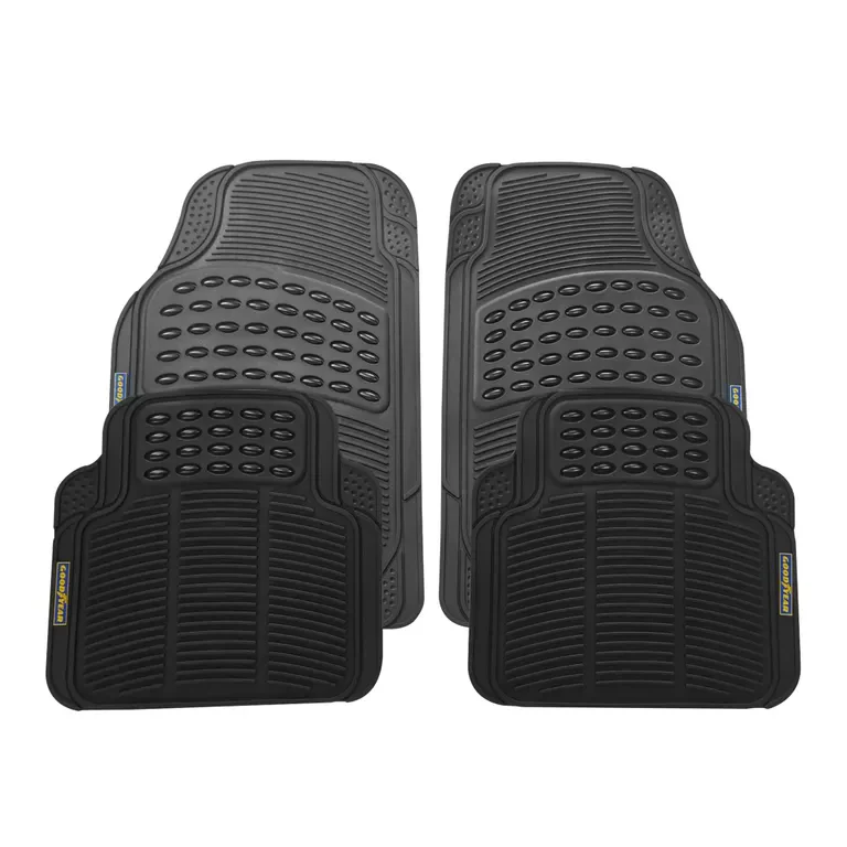 GOODYEAR 4PC RUBBER CAR MAT SET - Image 2