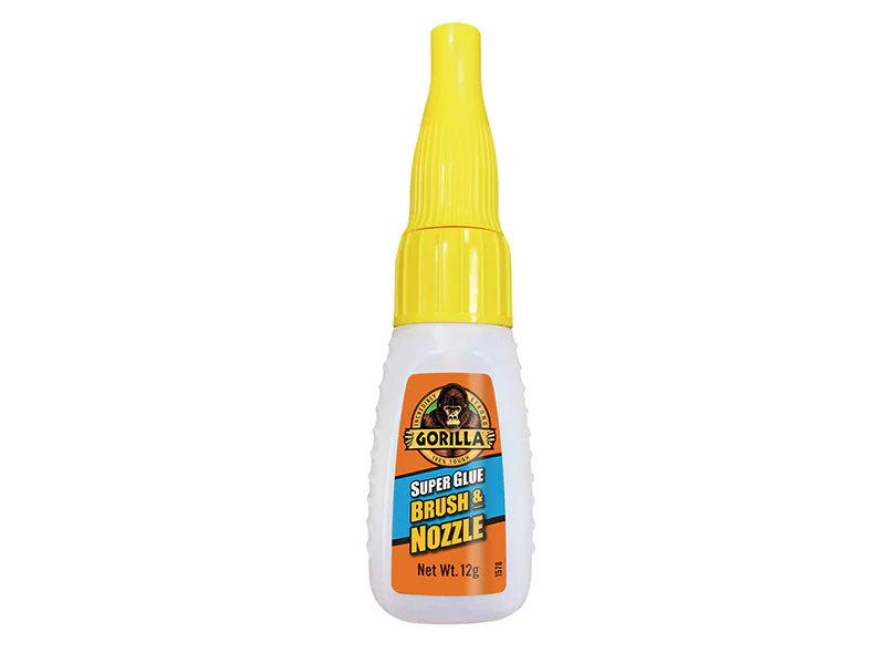 Gorilla Glue Gorilla Superglue Brush & Nozzle 12g - Image 2