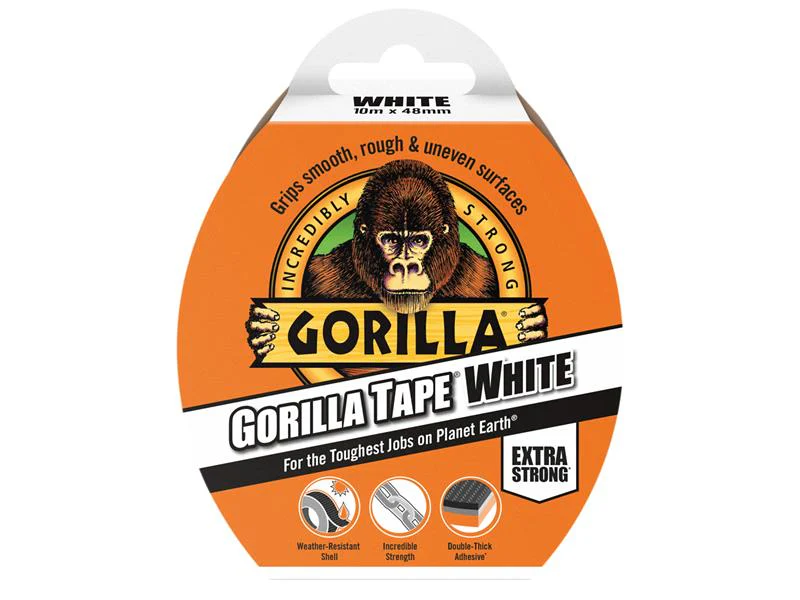 Gorilla Glue Gorilla Tape® 48mm x 10m White - Image 2