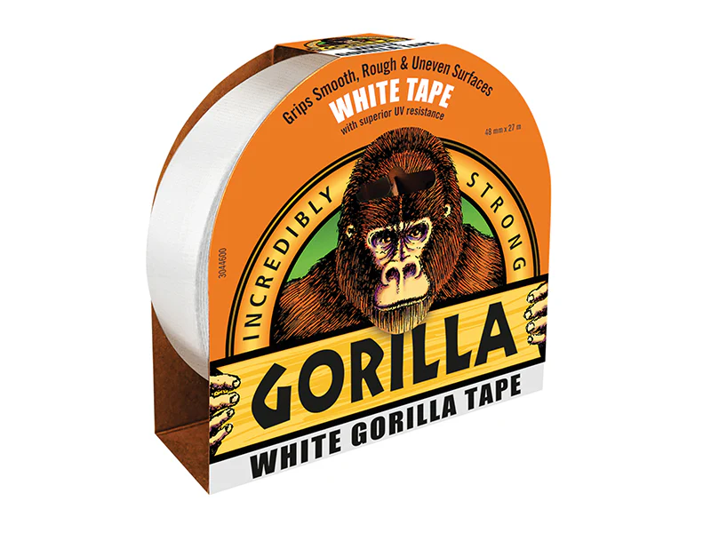 Gorilla Glue Gorilla Tape® 48mm x 27m White - Image 2