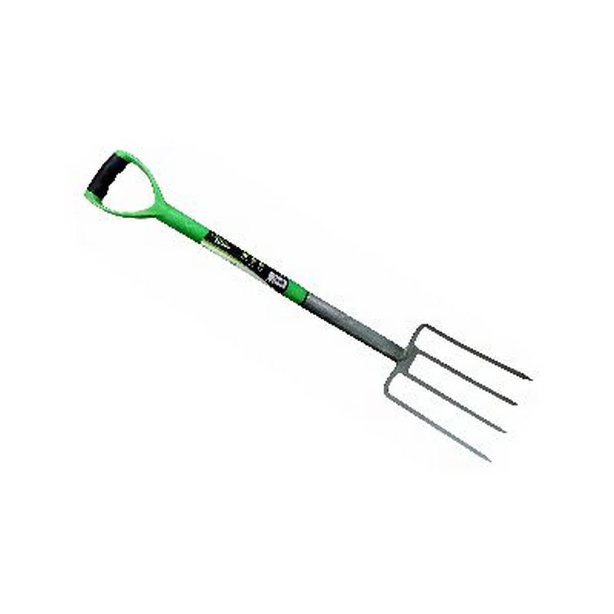 Green Blade Digging Fork: Plastic Coated Steel Shaft | Watson Hire